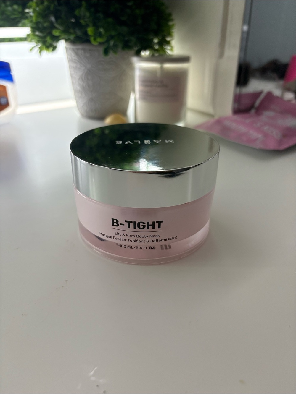 B-Tight Lift & Firm Booty Mask - Pink Moisturizer
